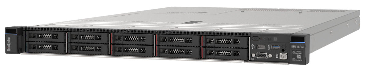 Lenovo ThinkSystem SR645 V3 server 0 GB Rack (1U) AMD EPYC 9115 2.6 GHz 32 GB DDR5-SDRAM 750 W