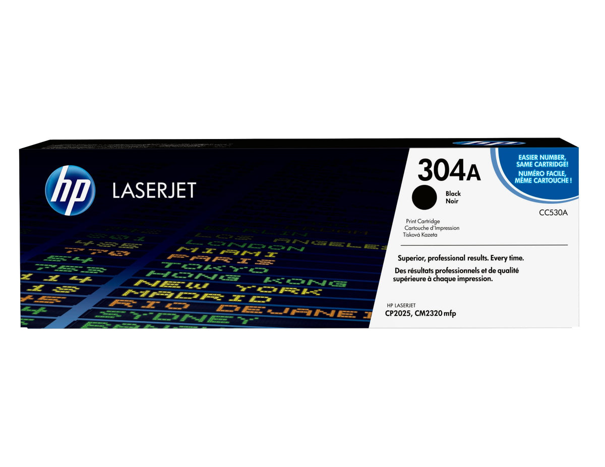 HP CC530A/304A Toner cartridge black, 3.5K pages ISO/IEC 19798 for HP CLJ CP 2025