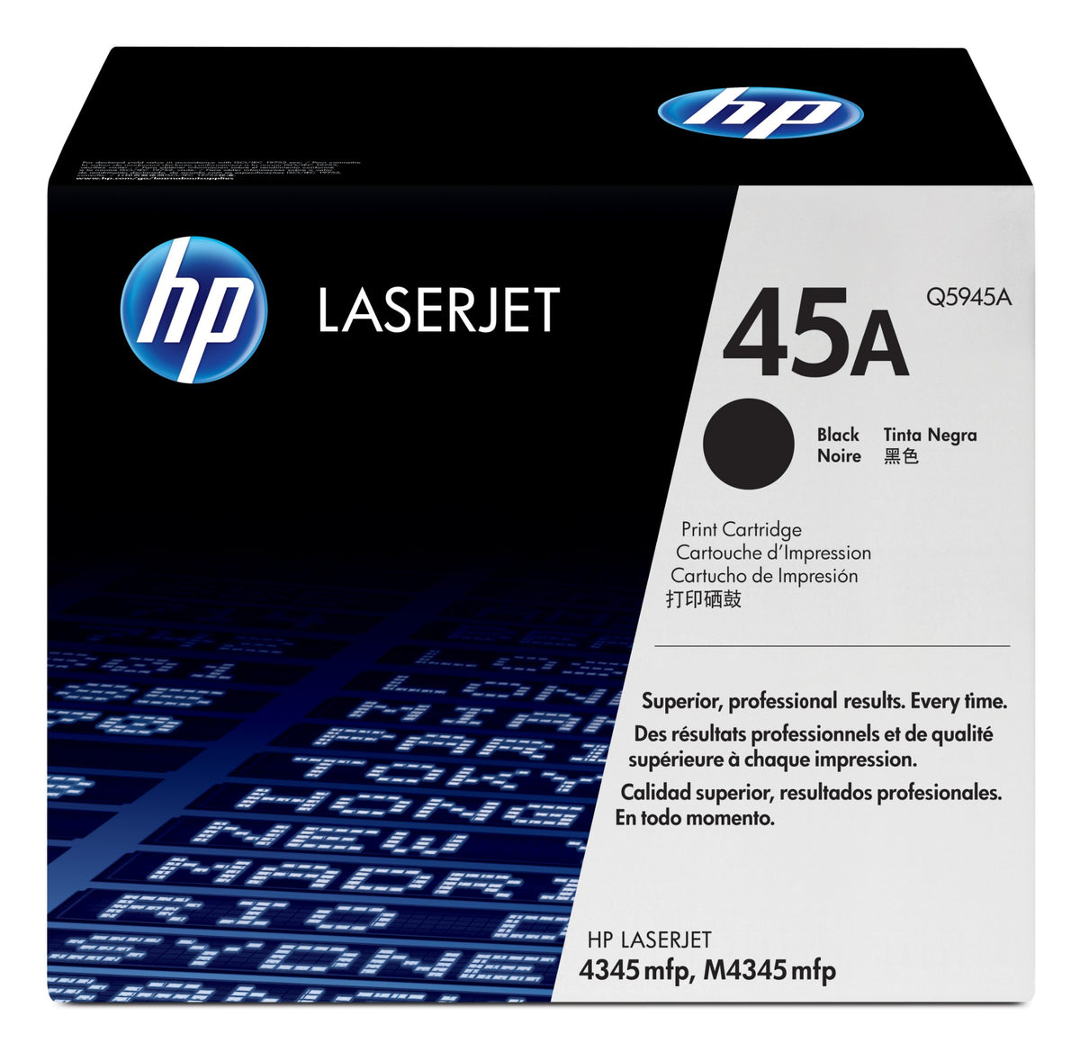 HP 45A toner cartridge 1 pc(s) Original Black