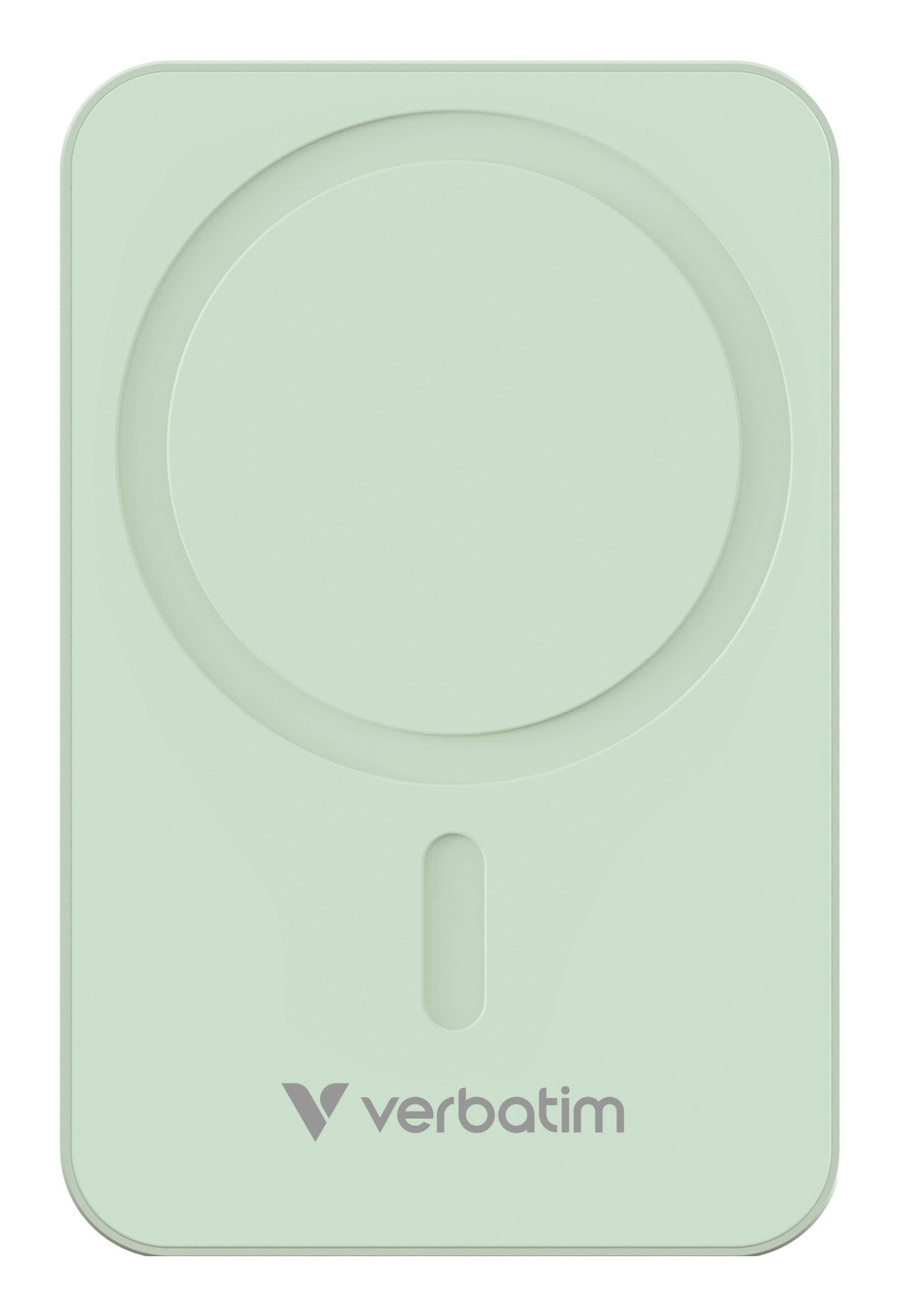 Verbatim Charge 'n' Go Essentials Magnetic Wireless Power Bank 20000 mAh Green