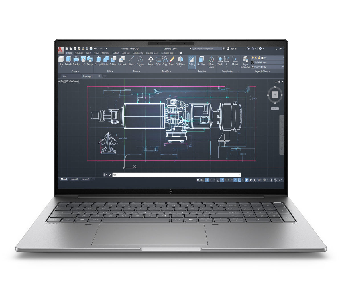 HP ZBook 8 G1i Intel Core Ultra 7 255H Mobile workstation 40.6 cm (16") WUXGA 32 GB DDR5-SDRAM 1 TB SSD NVIDIA RTX 500 Ada Wi-Fi 7 (802.11be) Windows 11 Pro AI Workstation, AI PC Silver