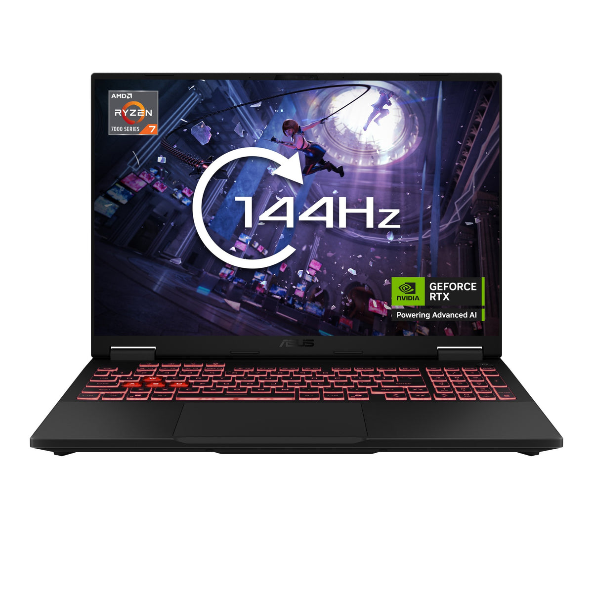 ASUS TUF Gaming A16 FA608UHI-TU127W AMD RyzenT 7 260 Laptop 40.6 cm (16") WUXGA 16 GB DDR5-SDRAM 1 TB SSD NVIDIA� GeForce RTXT 5050 Laptop GPU Wi-Fi 6E (802.11ax) Windows 11 Home Grey