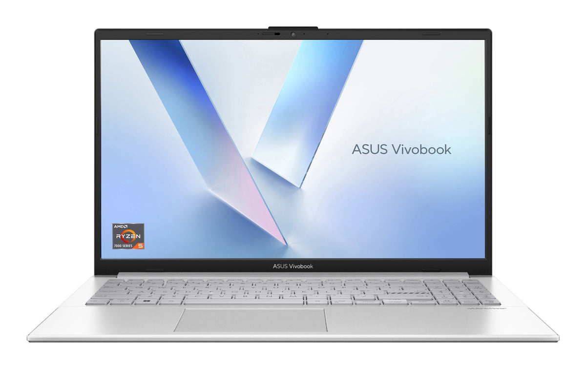 ASUS Vivobook Go 15 E1504FA-BQ2887W AMD RyzenT 5 7520U Laptop 39.6 cm (15.6") Full HD 8 GB LPDDR5-SDRAM 512 GB SSD Wi-Fi 6E (802.11ax) Windows 11 Home Silver