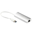 StarTech.com 3-Port USB Hub with Ethernet, USB-A Ports, Gigabit Ethernet/GbE, USB 5Gbps, Rugged Design, Bus-Powered, Portable Laptop USB 3.0 Hub