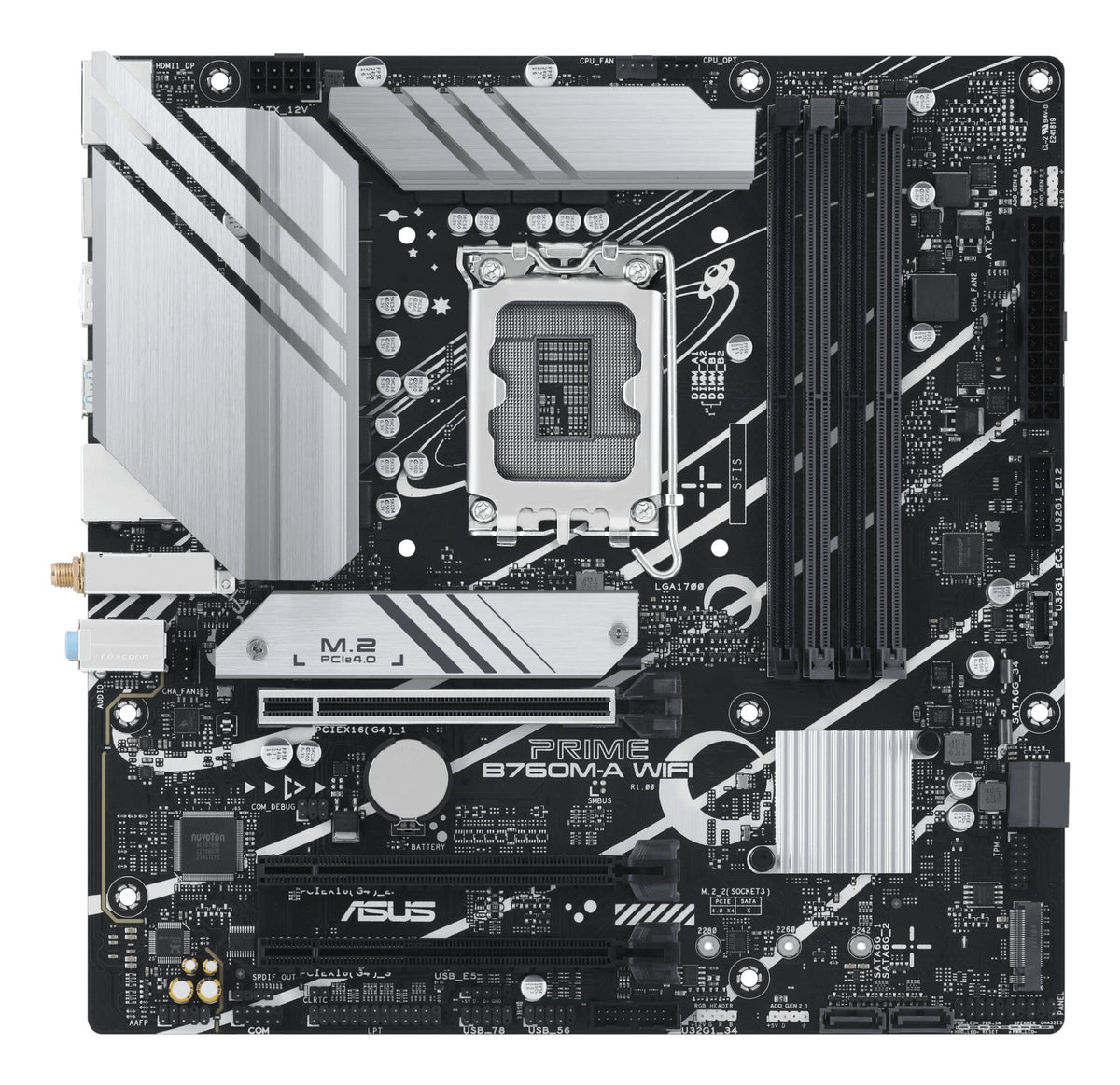 ASUS PRIME B760M-A WIFI motherboard Intel B760 LGA 1700 micro ATX