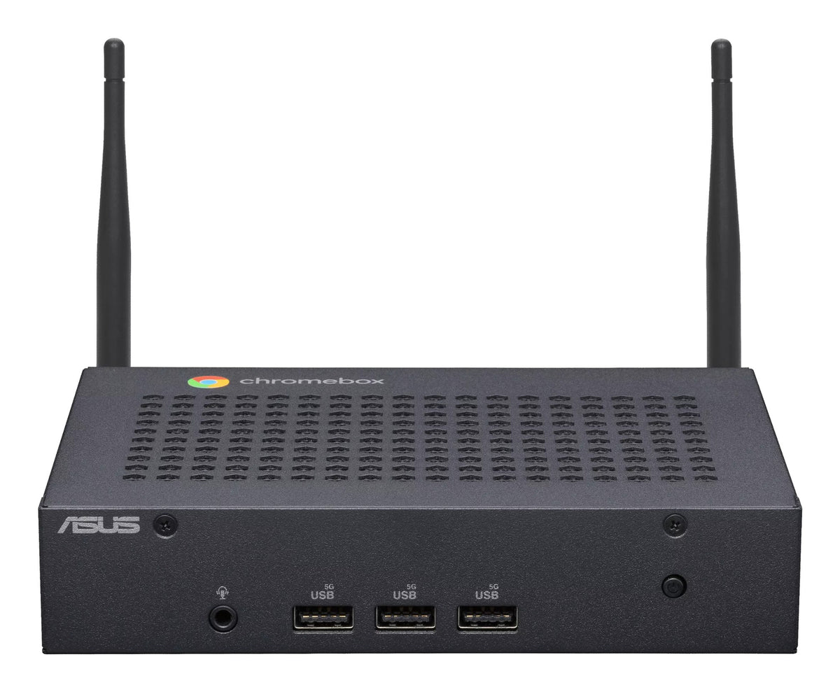 ASUS Chromebox CF40-BC012UN Intel� Celeron� N N4500 8 GB LPDDR4x-SDRAM 64 GB eMMC ChromeOS Mini PC Black