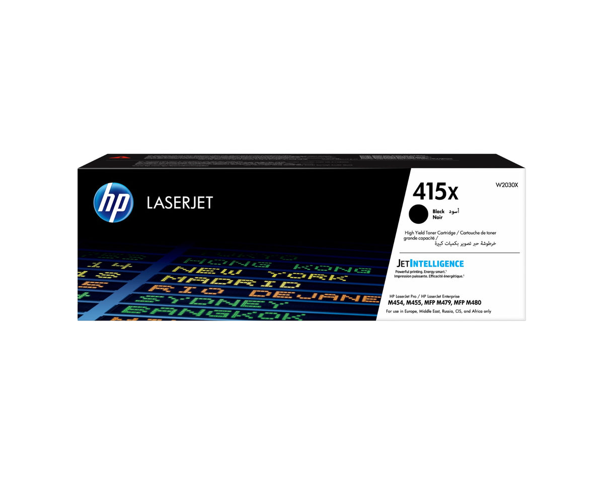 HP W2030X/415X Toner cartridge black, 7.5K pages ISO/IEC 19798 for HP E 45028/M 454