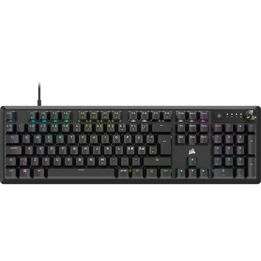 Corsair K70 CORE keyboard Gaming USB QWERTY Nordic Black