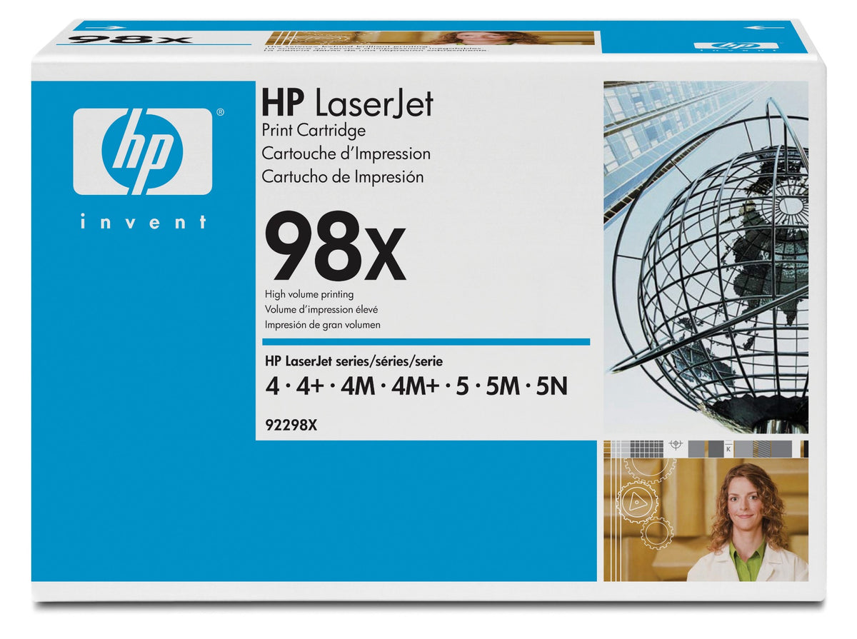 HP 92298X/98X Toner cartridge black, 8.8K pages ISO/IEC 19752 for Canon LBP-EX/HP LJ 4/5