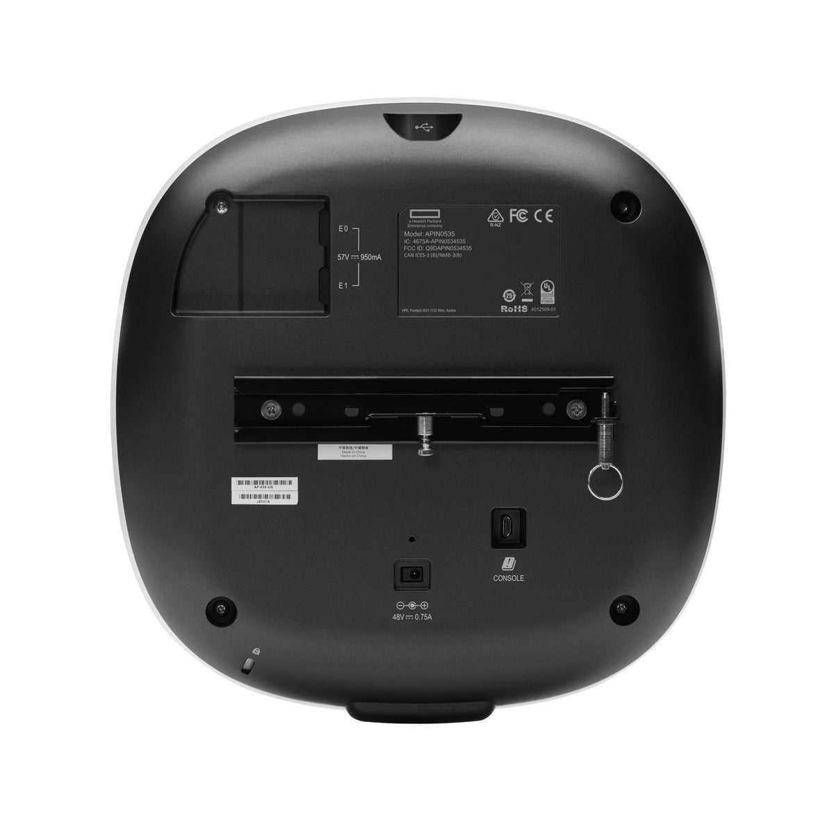 HPE Aruba Networking AP-535 (US) TAA Dual Radio 4x4 802.11ax Internal Antennas Unified Campus AP