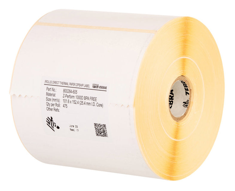 Zebra Z-Perform 1000T White ZPER 1000T