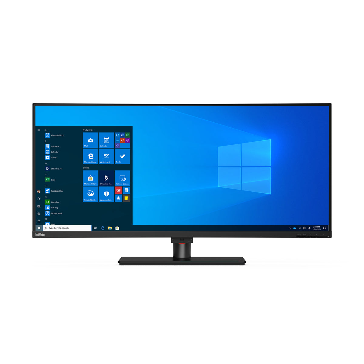 Lenovo ThinkVision P40w-20 computer monitor 100.8 cm (39.7") 5120 x 2160 pixels 5K Ultra HD LED Black
