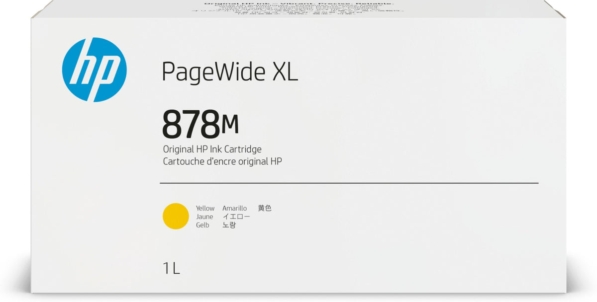 HP 312Z7A/878M Ink cartridge yellow 1000ml for HP PageWide XL 8200