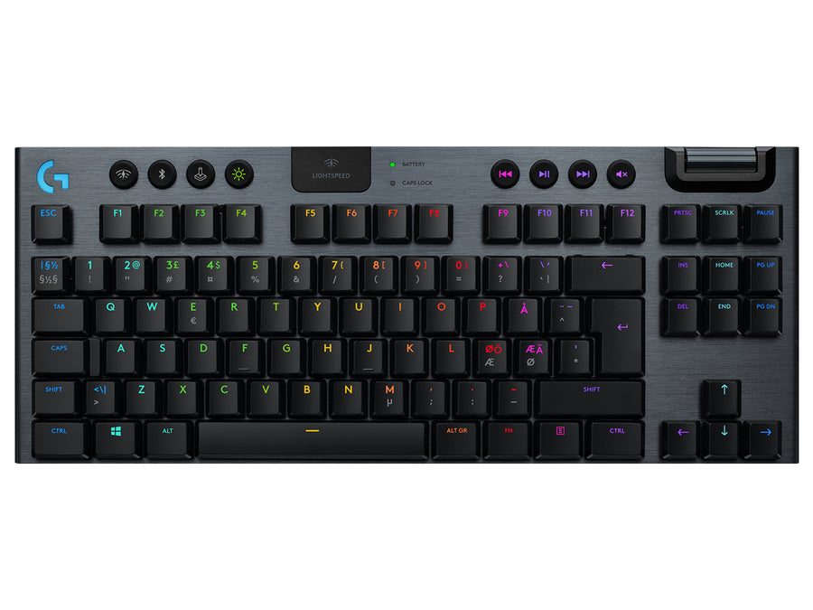 Logitech G G915 TKL Tenkeyless LIGHTSPEED Wireless RGB Mechanical Gaming Keyboard - GL Tactile