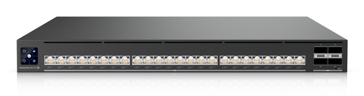 Ubiquiti UniFi EAV-XG-24-PoE (2150W) Managed L2/L3 10G Ethernet (100/1000/10000) Power over Ethernet (PoE) 1U Black