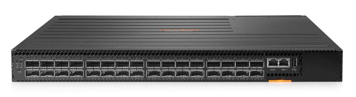 HPE Aruba Networking 8320 32 40G QSFP+ with X472 5 Fans 2 PS Managed L3 1U Black