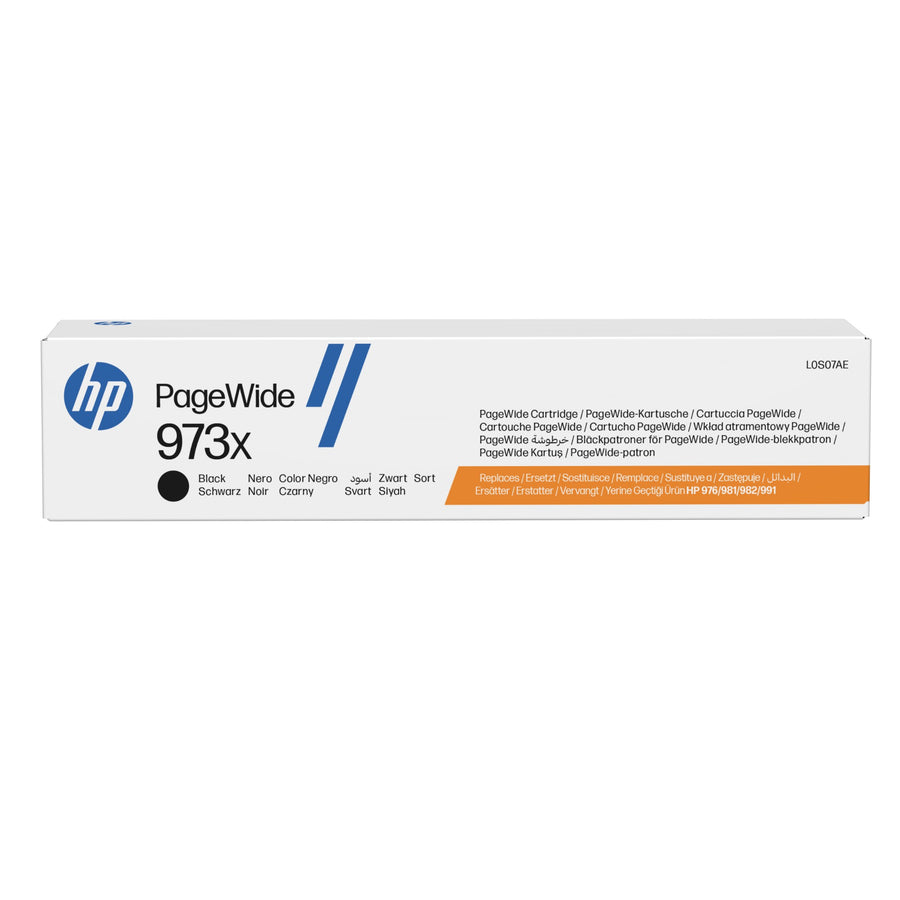 HP L0S07AE/973X Ink cartridge black, 10K pages ISO/IEC 24711 182,5ml for HP PageWide P 55250/Pro 452/Pro 477