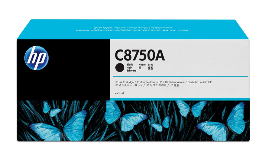 HP C8750A Printhead cartridge black, 25.8K pages 775ml for HP CM 8050