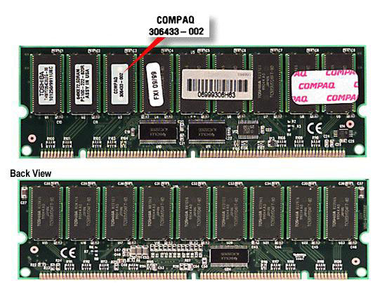 HP SP/CQ Memory 512MB Proliant 3000,5500 memory module 0.5 GB 1 x 0.5 GB