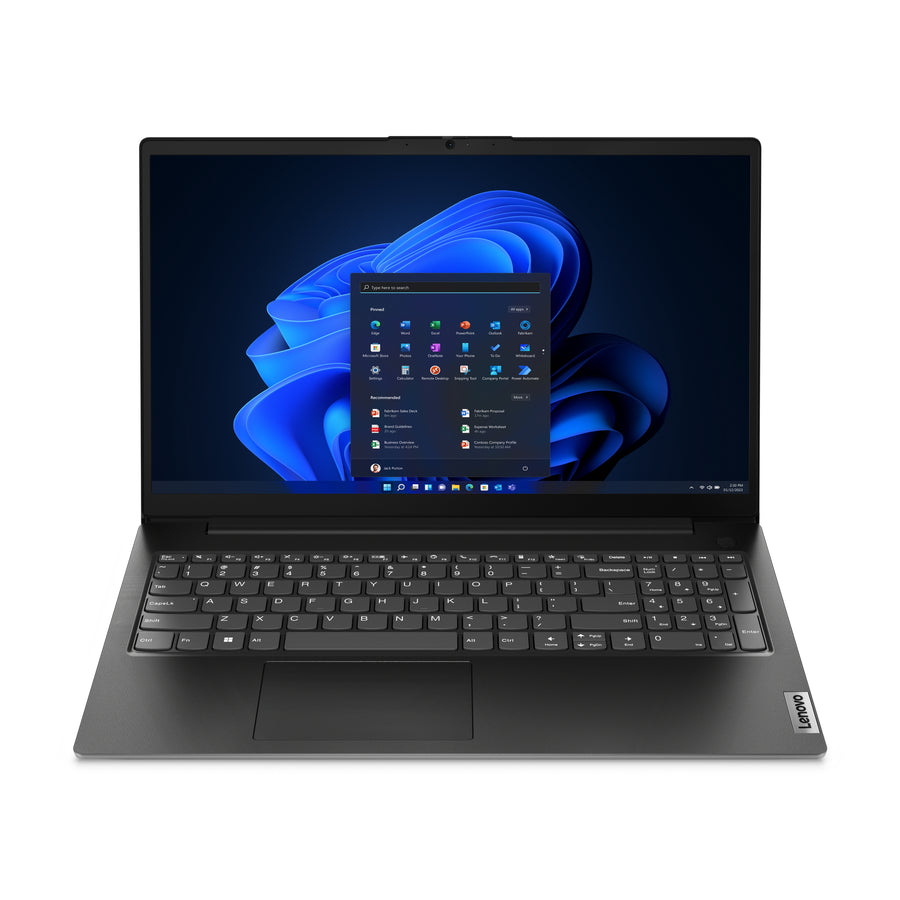Lenovo V15 G4 AMN AMD Ryzen™ 5 7520U Laptop 39.6 cm (15.6") Full HD 16 GB LPDDR5-SDRAM 512 GB SSD Wi-Fi 5 (802.11ac) Windows 11 Home Black German