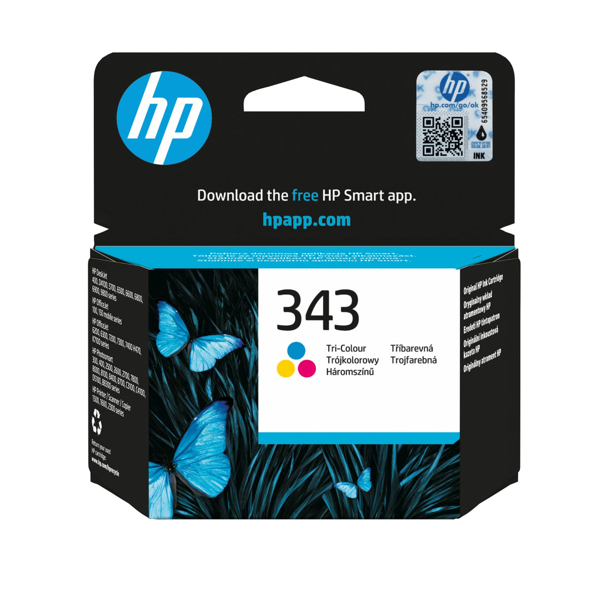 HP C8766EE/343 Printhead cartridge color, 260 pages ISO/IEC 24711 7ml for HP DeskJet 5740/5940/PhotoSmart 325/PSC 1510/PSC 2355