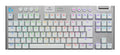 Logitech G G915 X LIGHTSPEED keyboard Gaming USB + RF Wireless + Bluetooth QWERTZ German White