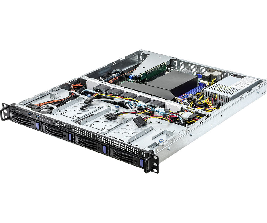 Asrock 1U4LW-ROME/2T server barebone AMD SoC Socket SP3 Rack (1U)