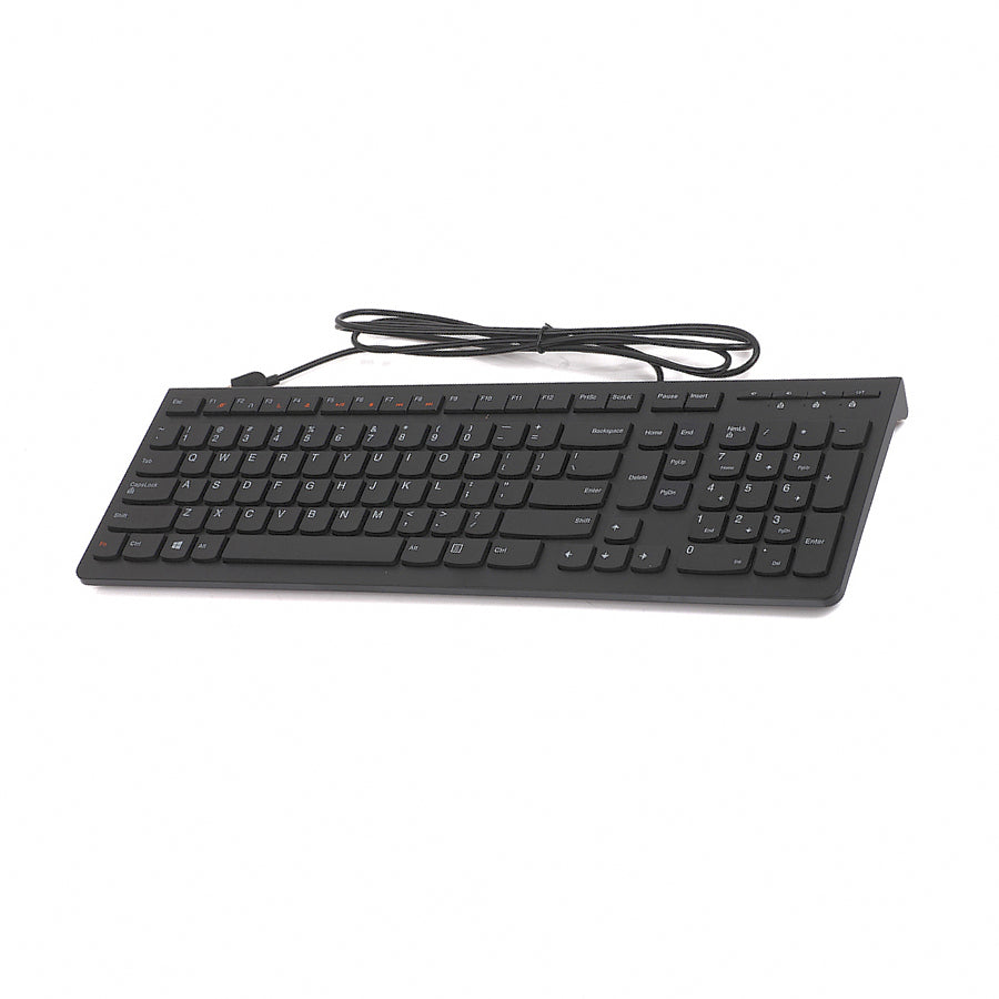 Lenovo 25200505 keyboard USB German Black