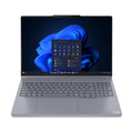 Lenovo ThinkBook 16p G6 ADR AMD Ryzen™ 9 8940HX Laptop 40.6 cm (16") WQXGA 32 GB DDR5-SDRAM 1 TB SSD NVIDIA GeForce RTX 5060 Wi-Fi 7 (802.11be) Windows 11 Pro German Grey