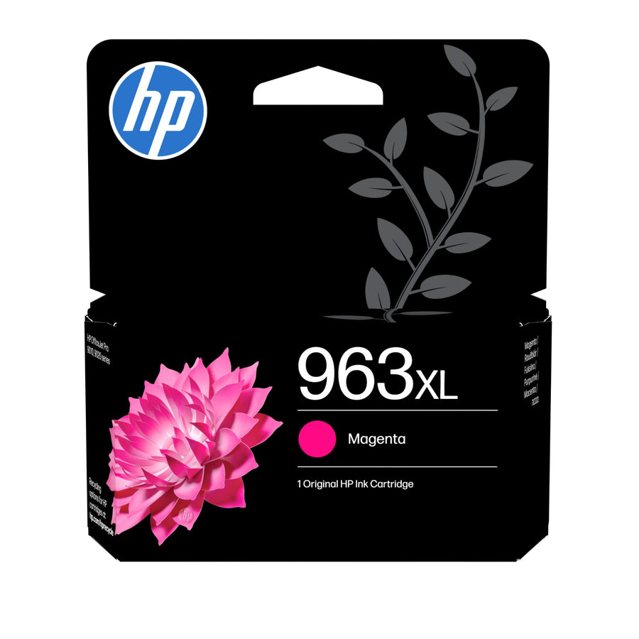 HP 3JA28AE/963XL Ink cartridge magenta high-capacity, 1.6K pages 23.25ml for HP OJ Pro 9010/e/9020/9020 e