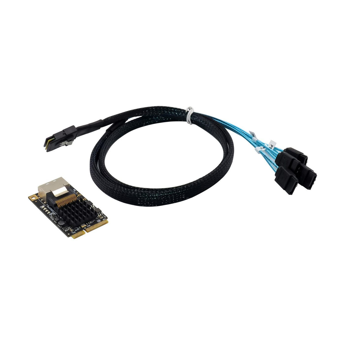 Microconnect MC-PCIE-88SE9215 interface cards/adapter Internal SAS