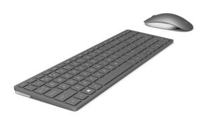 HP 859453-211 keyboard Mouse included Office RF Wireless Hungarian Black