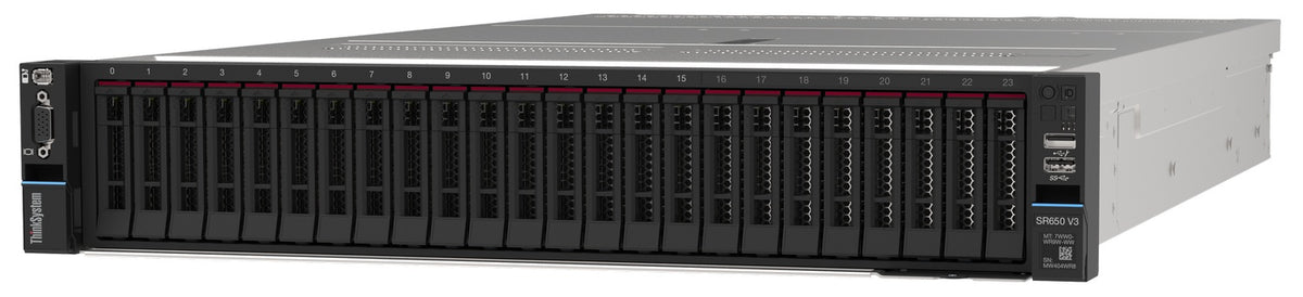 Lenovo ThinkSystem SR650 V3 server Rack (2U) Intel® Xeon® Gold 6538Y+ 2.2 GHz 64 GB DDR5-SDRAM 1100 W