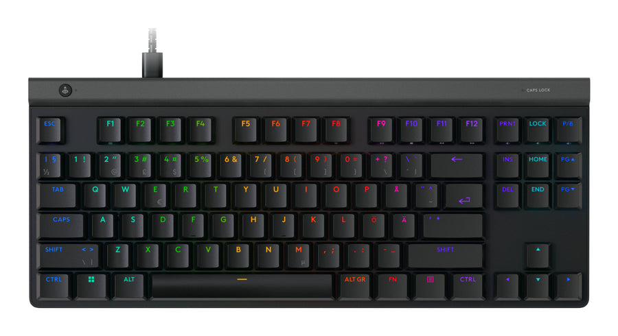 Logitech G G515 keyboard Gaming USB QWERTY Nordic Black