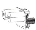 Zebra P1046696-136 printer/scanner spare part Drive gear 1 pc(s)