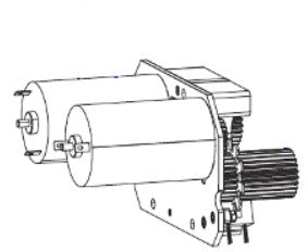 Zebra P1046696-136 printer/scanner spare part Drive gear 1 pc(s)