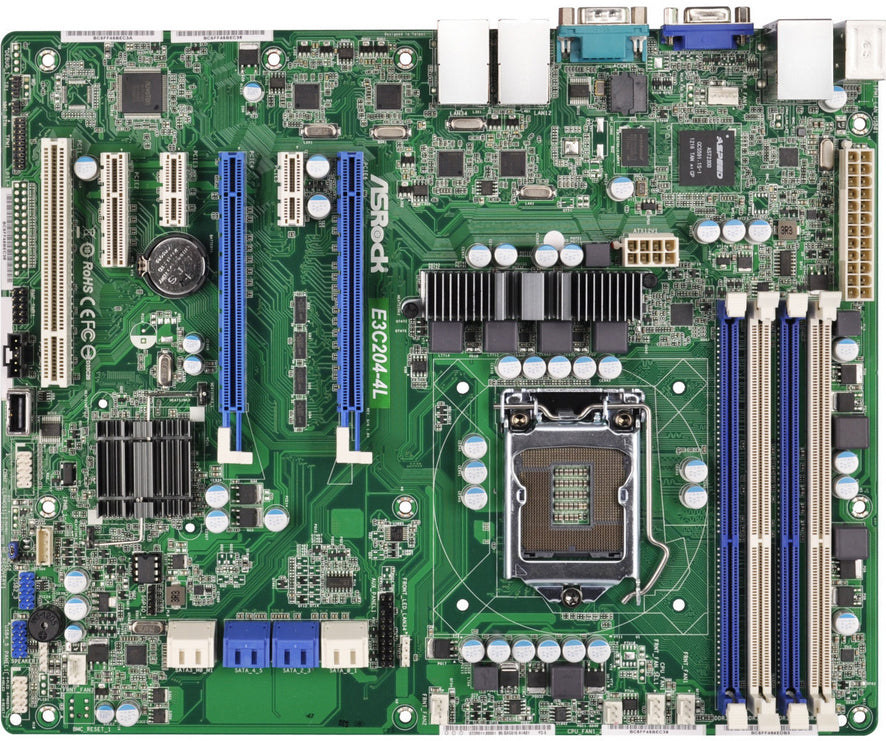 Asrock E3C204-4L Intel® C204 LGA 1155 (Socket H2) ATX