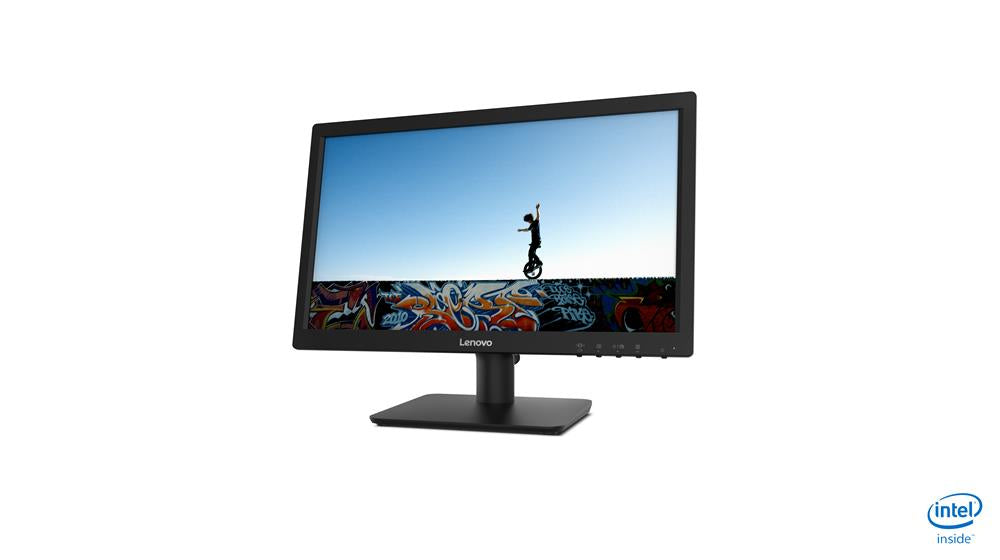 Lenovo D19-10 computer monitor 47 cm (18.5") 1366 x 768 pixels HD LED Black