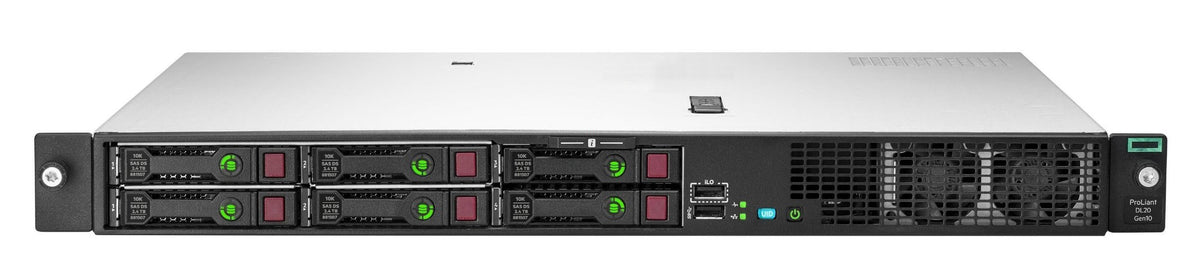 HPE ProLiant DL20 Gen10 4SFF CTO Intel C242 LGA 1151 v2 Rack (1U)