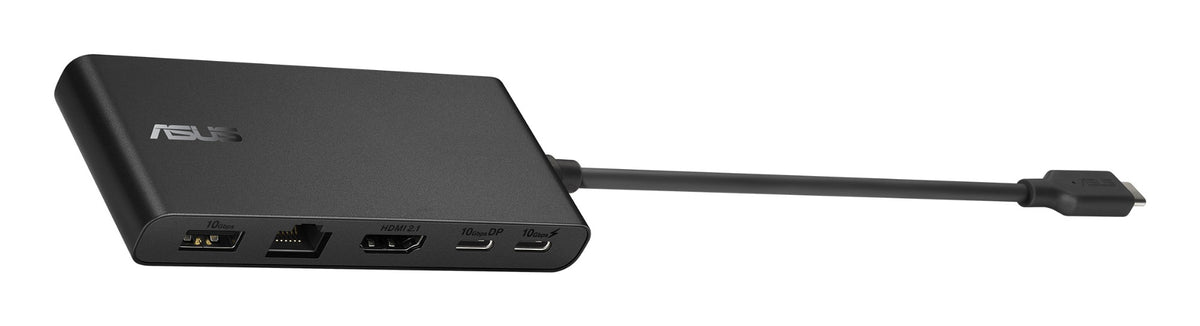ASUS Dual 4K USB-C Dock DC201 Wired USB 3.2 Gen 2 (3.1 Gen 2) Type-C Black