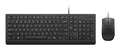 Lenovo 4X31R64425 keyboard Mouse included Home/Office USB Norwegian Black