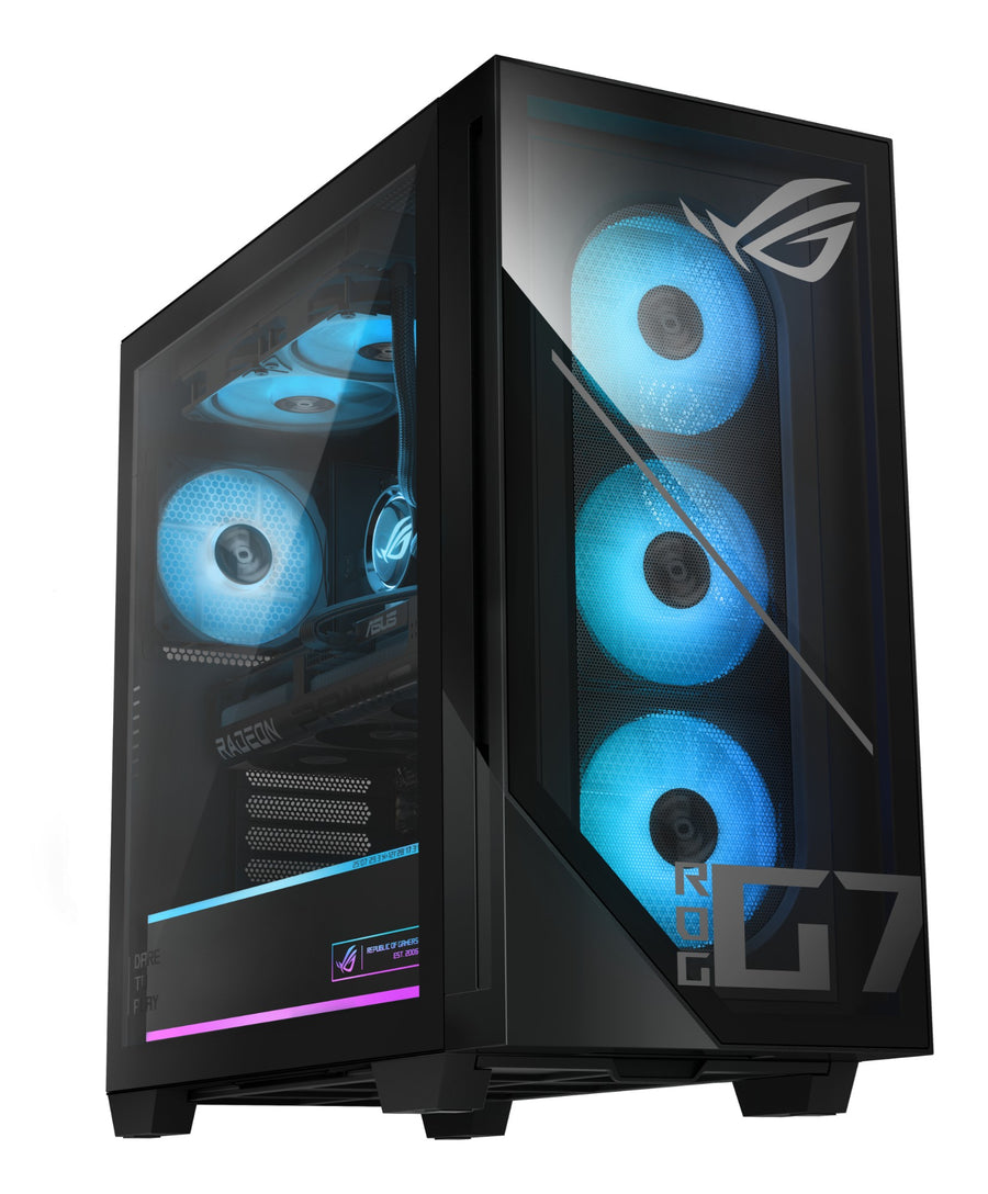 ASUS ROG G700 GM700TZ-R9800X212W AMD Ryzen™ 7 9800X3D 64 GB DDR5-SDRAM 2 TB SSD NVIDIA GeForce RTX 5080 Windows 11 Home Tower PC Black
