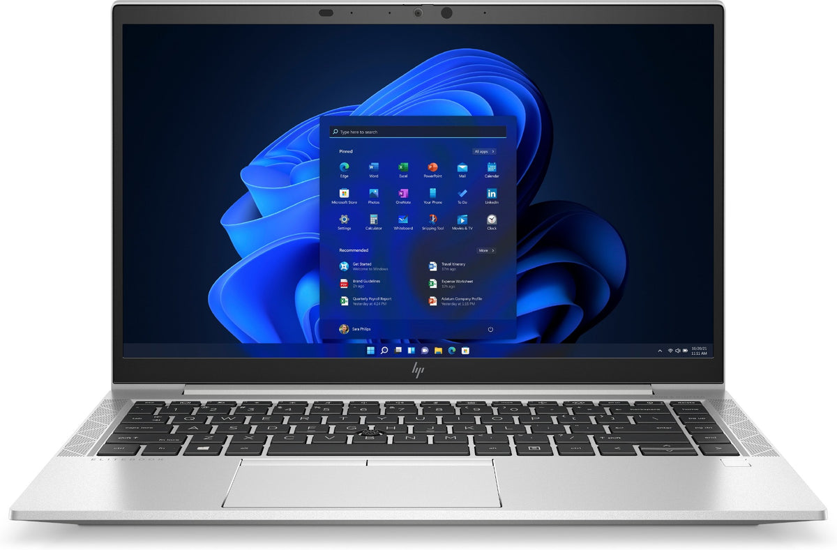 HP EliteBook 840 G8 Renew Intel� CoreT i5 i5-1145G7 Laptop 35.6 cm (14") Full HD 16 GB DDR4-SDRAM 512 GB SSD Wi-Fi 6 (802.11ax) Windows 11 Pro Silver Certified refurbished