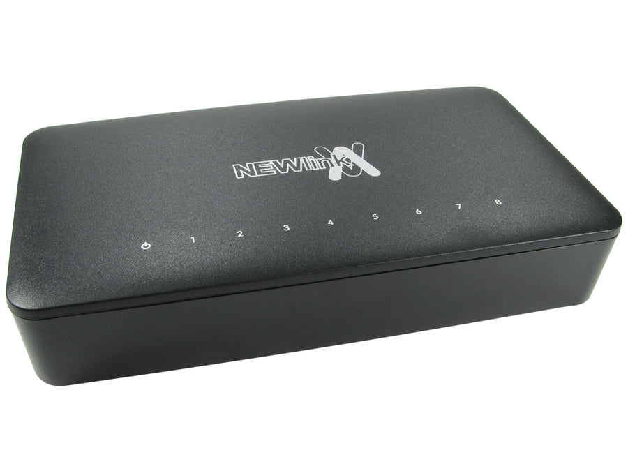 Cables Direct NLHUB-08FE network switch Unmanaged Fast Ethernet (10/100) Black