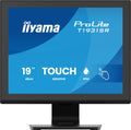 iiyama ProLite T1931SR-B2S computer monitor 48.3 cm (19") 1280 x 1024 pixels SXGA LCD Touchscreen Table Black