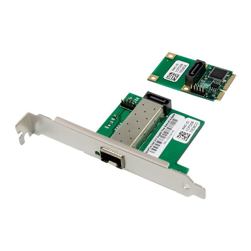 Microconnect MC-MINIPCIE-I210 network card Internal Fiber 1000 Mbit/s