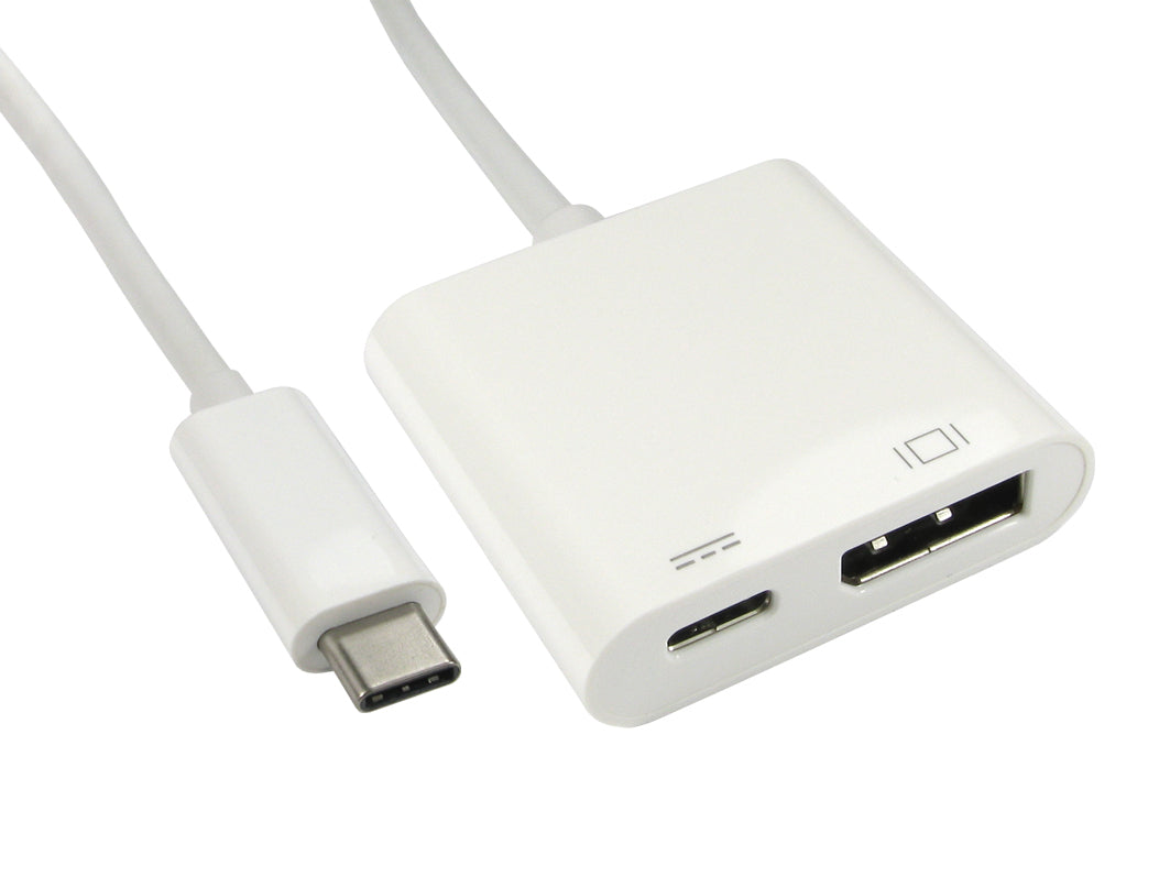 Cables Direct USB3C-DPCAB-WPD USB graphics adapter 3840 x 2160 pixels White