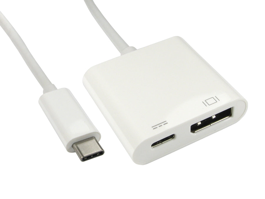 Cables Direct USB3C-DPCAB-WPD USB graphics adapter 3840 x 2160 pixels White
