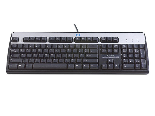 HP 701429-331 keyboard USB QWERTY Dutch Black, Silver