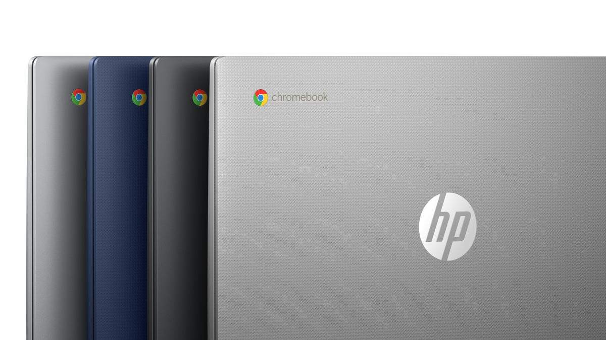 HP 14A-NM0006NAX MTK 540 4GB 64GB CHR MediaTek Kompanio Kompanio 540 Chromebook 35.6 cm (14") HD LPDDR5-SDRAM eMMC Wi-Fi 6 (802.11ax) ChromeOS Silver